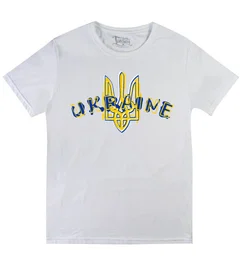 Прикольные футболки: Тризуб Украина White